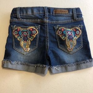 EUC Girls Blue Jean Shorts